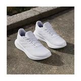 adidas Runfalcon 5 W Erkek Spor Koşu Ayakkabısı Beyaz Tekstil Malzeme ile Esnek ve Konforlu Tasarım