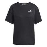 adidas Running Essentials Yuvarlak Yaka Tişört, M, 01-JZ7808-1, Siyah, Kadın