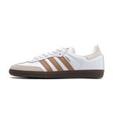 adidas Samba Og Erkek Beyaz Spor Ayakkabı, Cloud White/Cardboard/Gum, 42,5