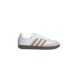 adidas Samba Og Erkek Beyaz Spor Ayakkabı, Cloud White/Cardboard/Gum, 43,5