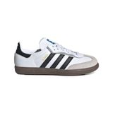 Adidas Samba OG JQ6391-001 Comfort Closure Elastic Lace C Beyaz Unisex Çocuk Spor Ayakkabı