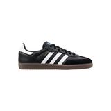 adidas Samba Og Unisex Ayakkabı Siyah Bağcıklı Tekstil Malzeme ile Günlük Kullanıma Uygun