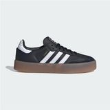 adidas Sambae W Siyah Erkek Spor Ayakkabı Düz Taban Nefes Alabilir Yapı ile Koşu İçin İdeal