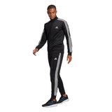 Adidas Siyah - Beyaz Erkek Normal Eşofman Takımı GK9651 M 3S TR TT TS