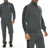 Adidas Siyah Cotton Pamuk Kalın Erkek Sweat