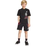 Adidas Siyah Erkek Çocuk Desenli Şort Takım KG6139 Lk Mrvl Sm Tset - 5 - 6 Yaş