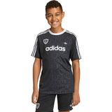 Adidas Siyah Erkek Çocuk Desenli T-Shirt KC8434 Loose Jersey - 176 cm