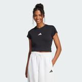 adidas Siyah Kadın T-Shirt W FI SL BB TEE JE4000 - M