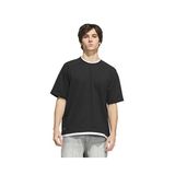 Adidas SKATEBOARDING X TYSHAWN PREMIUM TEE Unisex Günlük Tişört KT4304 Siyah