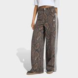 Adidas Snake Print Kadın Kahverengi Pantolon (KY0631)
