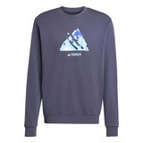 adidas SNOW CREW Unisex Grafik Baskılı Uzun Kollu Sweatshirt, M