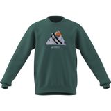 adidas SNOW CREW Unisex Grafik Baskılı Uzun Kollu Sweatshirt, XS