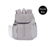 Adidas SOFT LUX FLAPBP Sırt Çantası-En: 24 Cm, Boy: 35 Cm KT4434 Gri