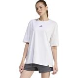 adidas Soft Sport Graphic Kadın Beyaz Günlük Stil T-Shirt JZ7904