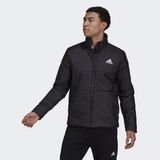 adidas Sportswear BSC 3-Stripes Insulated Full-Zip Erkek Ceket - Siyah