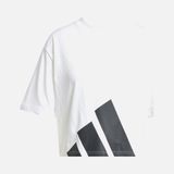 Adidas Sportswear Essentials Big Logo Boyfriend Crew Nect Short-Sleeve Kadın Tişört - Beyaz