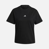 Adidas Sportswear Essentials Small Logo Cotton Crew Neck Short-Sleeve Kadın Tişört - Siyah