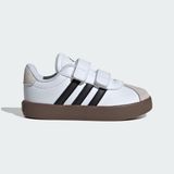 Adidas Sportswear ID9157 VL Court 3.0 Shoes Kids Çocuk Spor Ayakkabı Suni Deri Beyaz - Siyah Taban ile Konforlu Tasarım