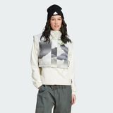 Adidas Sportswear IX3838 City Escape Camo Print Crop Vest - L - Mavi - Gri