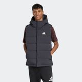 Adidas Sportswear JN2118 Helionic CLIMAWARM Hooded Down Yelek - Siyah