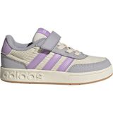 Adidas Sportswear JQ3107 Çocuk Düz Taban Beyaz Breakbase Ayakkabı Sentetik Deri 28 Numaralı