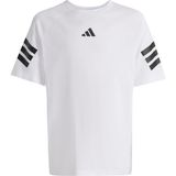 Adidas Sportswear KC1965 FUTURE ICONS 3 STRIPES T-SHIRT - 5 - 6 Yaş - Beyaz - Siyah