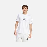 adidas Sportswear Z.N.E. (UPF) Factor Short-Sleeve Erkek Tişört - Beyaz