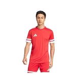 Adidas SQUA25 JSY M Erkek Futbol Forması JE2601 Kırmızı