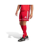 Adidas SQUA25 SHO M Erkek Futbol Şortu JN5466 Kırmızı
