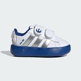 adidas Star Wars Grand Court 2.0 Çocuk Spor Ayakkabı Beyaz Renkli Cırt Cırtlı Bantlı Sentetik Deri