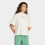 adidas Studio Boyfriend Kadın Beyaz Tişört (HZ0858)