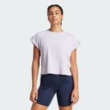 adidas STUDIO T-SHIRT Kadın T IX0497 - Mor - XS