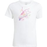 adidas SUMMER GFX TEE Erkek T-shirt IM8330 - Beyaz - 11 - 12 Yaş