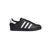 Adidas Superstar EG4958 Erkek Günlük Ayakkabı, Originals Superstar, Cblack/Ftwwht/Cblack, 24.0 cm