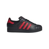 adidas Superstar II erkek günlük ayakkabı, Siyah-Kırmızı, 47 1/3 EU