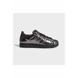 adidas Superstar II W Kadın Sneaker, Siyah/Gümüş Met., 39,5 Beden