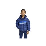 adidas Synthetic Down Çocuk Lacivert Kapüşonlu Mont