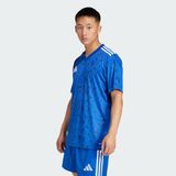 adidas T ICON25 Jsy M Kısa Kollu Mavi Tişört XL Erkekler İçin Konforlu ve Şık Tasarım