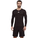 Adidas Team Base Tee Erkek Uzun Kollu Antrenman Tişörtü – Siyah - XL