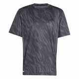 adidas TECHESS AOP T Erkek Kısa Kollu Tişört, grey six, M