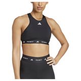 adidas Techfit Medium Support Kadın Büstiyer Siyah S