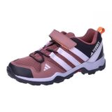 adidas Terrex Ax2r cırt cırtlı yürüyüş ayakkabısı, üniseks çocuk yürüyüş ayakkabısı, Sessiz Kızıl Gümüş Şafak Amber Tonu, 39 1/3 EU