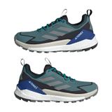adidas Terrex Free Hiker 2.0 Low Gore-Tex Yürüyüş Ayakkabısı, Erkek, Preloved Teal/Grey Three, 40 Beden