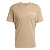 adidas Terrex Graphic T-Shirt, Erkek, Cardboard, S Beden