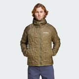Adidas TERREX IT3244 Terrex Xperior PrimaLoft Loose Fill Insulated Kapüşonlu Mont - 2XL - Yeşil