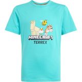 Adidas TERREX JZ3588 adidas Minecraft Terrex T-shirt - Turkuaz - 5 - 6 Yaş