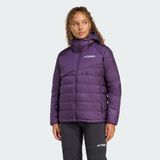 adidas Terrex Kadın Terrex Xperior Clımawarm+ Mor Kapüşonlu Mont JL5582 L Beden