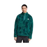 Adidas Terrex mt Ess Hp Aop Erkek Outdoor Polar Sweatshirts KS2316 Yeşil