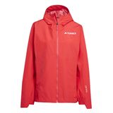 adidas Terrex Multi 2.5L Rain.Rdy Kadın Rüzgarlık Kırmızı L