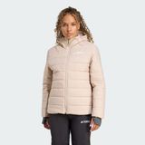 adidas Terrex Multi Essentials Insulated Kadın Kahverengi Kapüşonlu Mont - Bej